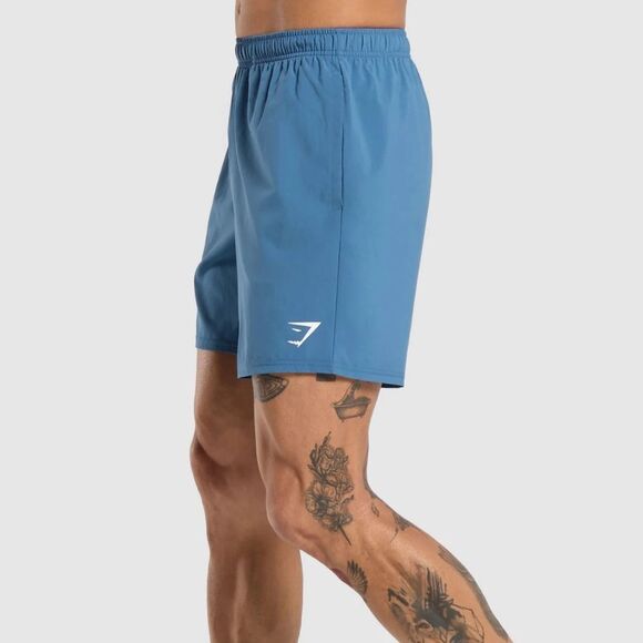 Gymshark‎ Arrival shorts 7” Mens Medium Blue NWT in packaging - Picture 3 of 6